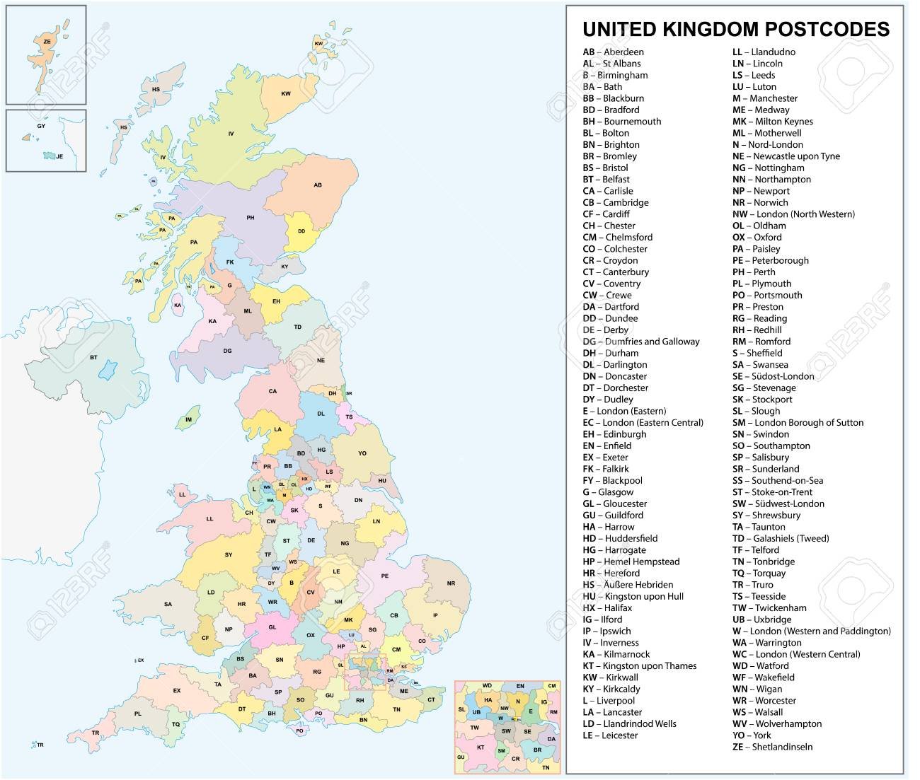 Postcodes in the United Kingdom
