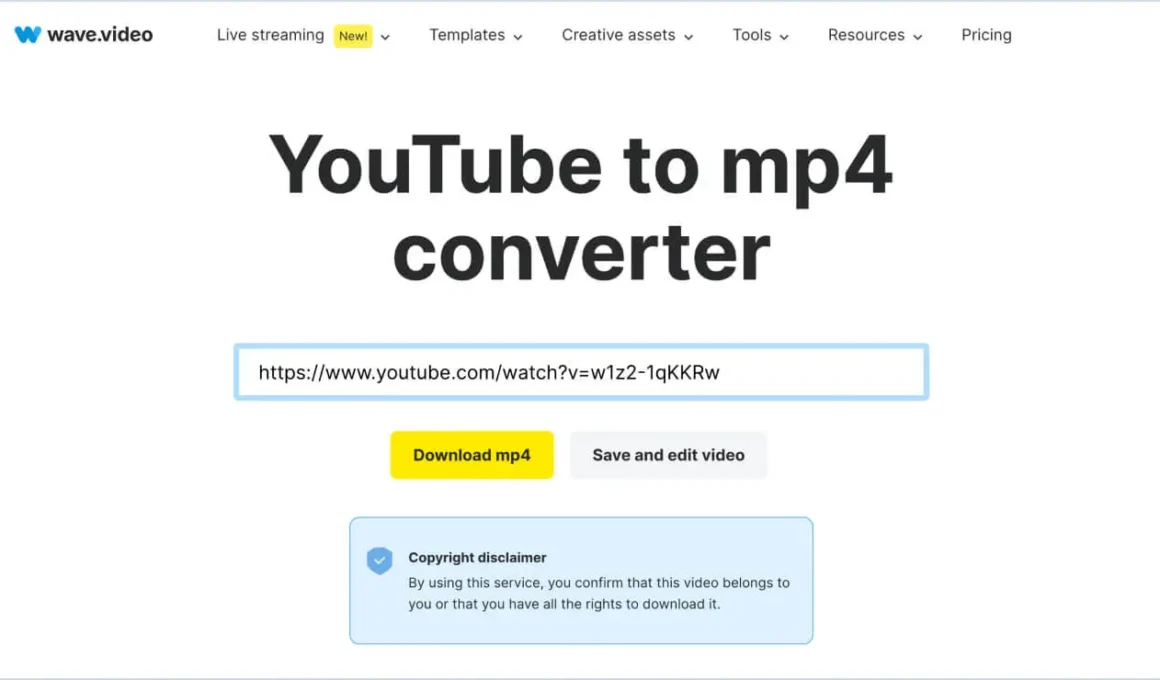 youtube to mp4